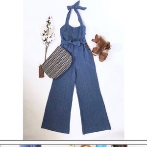 Denim jumpsuit